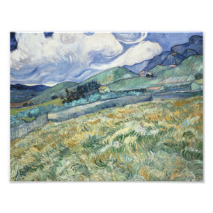 Foto Vincent van Gogh - paisagem do Santo-Remy
