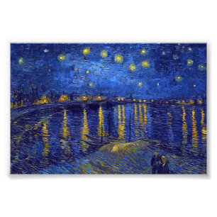 Foto Vincent Van Gogh, pintura A Noite Estrelada