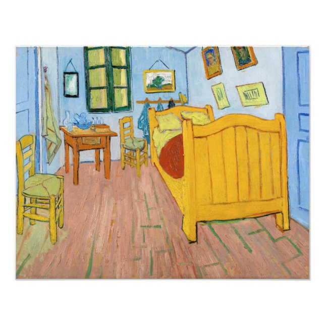 Foto Vincent Van Gogh - Quarto de Vincent em Arles (Frente)