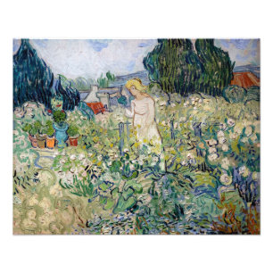 Foto Vincent van Gogh - Senhorita Gachet em seu Jardim