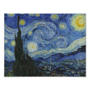 Foto Vincent van Gogh - Starry Night