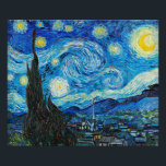 Foto Vincent van Gogh, Starry Night<br><div class="desc">Starry Night,  famosa pintura de Vincent van Gogh</div>