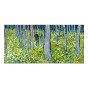 Foto Vincent van Gogh - Sub-bosque com Duas Figuras