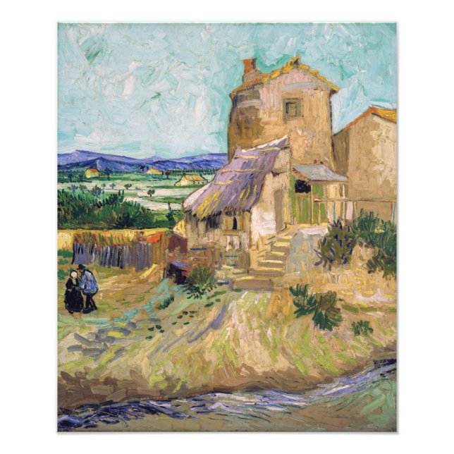 Foto Vincent van Gogh - The Old Mill (Frente)