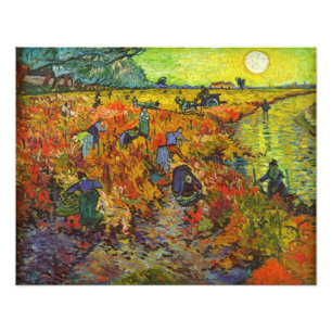 Foto Vincent van Gogh - The Red Vineyards
