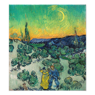 Foto Vincent van Gogh - Um Passeio ao Crepúsculo