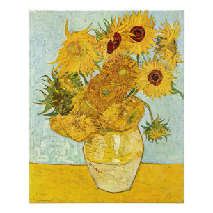 Foto Vincent Van Gogh - Vaso com Doze Girassóis