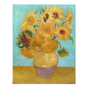 Foto Vincent Van Gogh - Vaso com Doze Girassóis