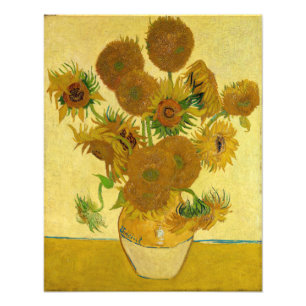 Foto Vincent van Gogh - Vaso com Quinze Girassóis