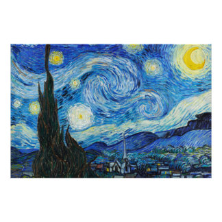 Foto Vincent Van Gogh's The Starry Night (1889)