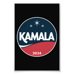 Foto Vintage Kamala Harris 2024 Para A Eleição Do Presi