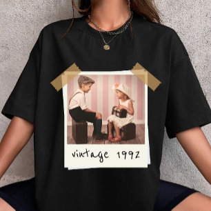 Foto Vintage Personalizada E Camisa Personalizada
