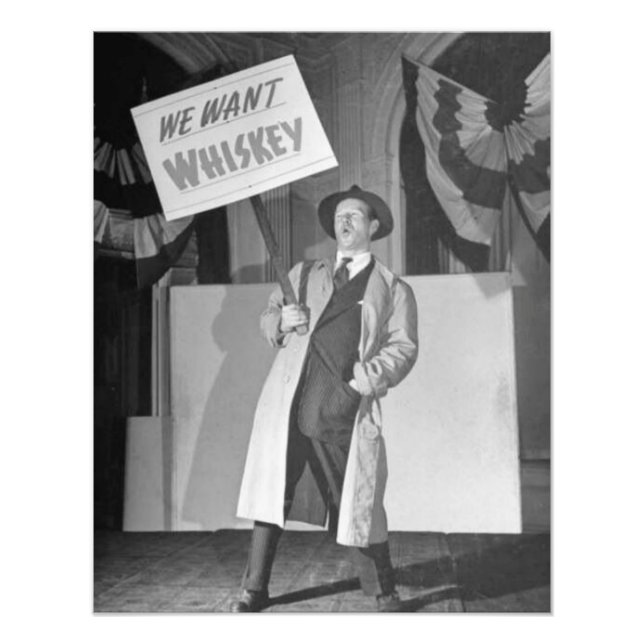 Foto Vintage Prohibation Beer, Queremos A Proibição Da  (Frente)