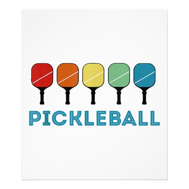 Foto Vintage Retro Pickleball Funny (Frente)