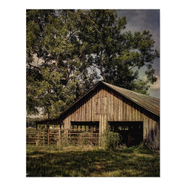 Foto Vintage South Georgia Barn (Frente)