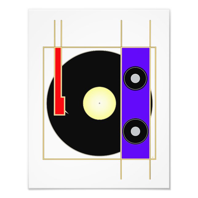 Foto Vinyl Player (Frente)