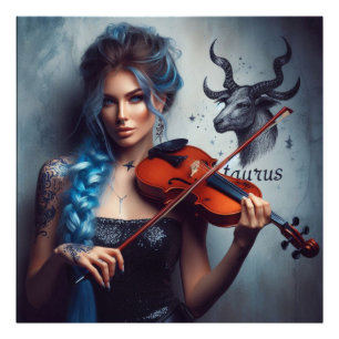 Foto Violino Musical Taurus Zodiac