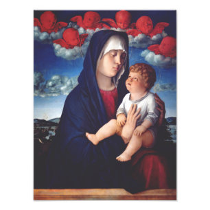 Foto Virgem Maria e Menino Arte Religiosa Clássica