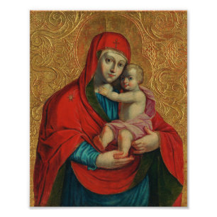 Foto Virgem Maria e Menino Jesus por Jan Rombauer