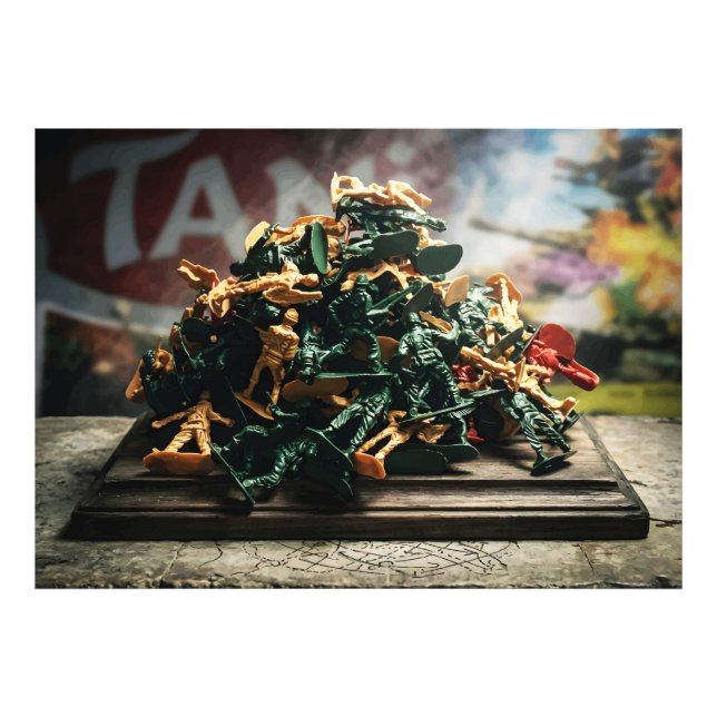 Foto Visão Infantil da Guerra de Brinquedos (Frente)