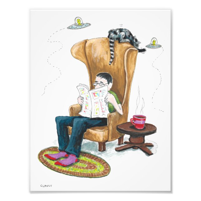 Foto Visita de Alienígena Espacial Notícia Diária - imp (Frente)