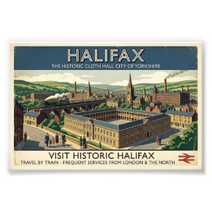 Foto Visite Halifax Histórico - Arte de Poster de Viage