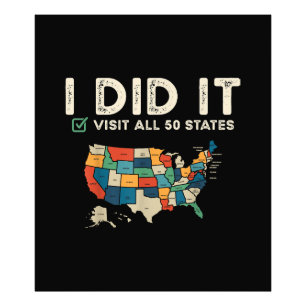 Foto Visitou todos os 50 estados dos EUA - Mapa de viag