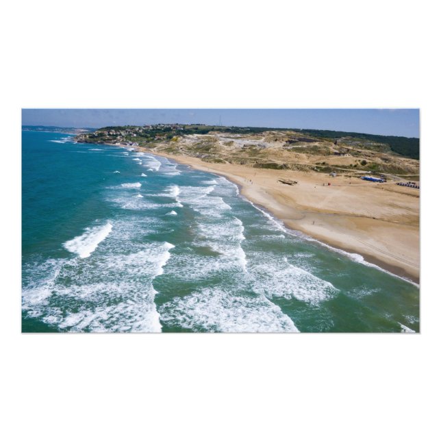 Foto Vista aérea da costa do Mar Negro de Istambul, (Frente)