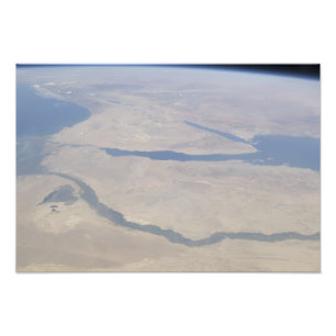 Foto Vista aérea do Egipto e do Sinai Peninsul