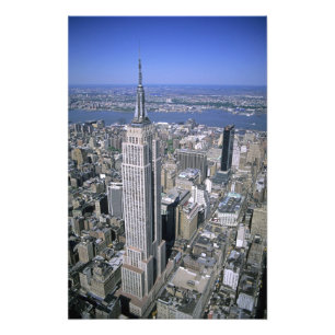 Foto Vista aérea do Empire State Building e