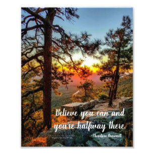 Foto Vista Cênica Sunset Cotação Theodore Roosevelt 8x1