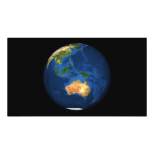 Foto Vista da terra completa que mostra Indonésia,