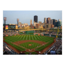 Vista de Baseball de Impressões de Pittsburgh