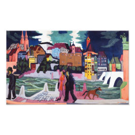 Foto Vista de Basileia e do Reno | Kirchner |