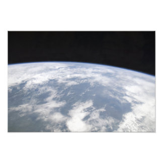 Foto Vista do planeta Terra do espaço