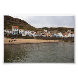 Foto Vista do Porto da Aldeia de Staithes