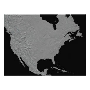 Foto Vista estereoscópica da América do Norte