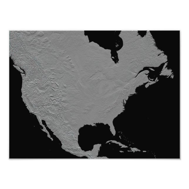 Foto Vista estereoscópica da América do Norte (Frente)