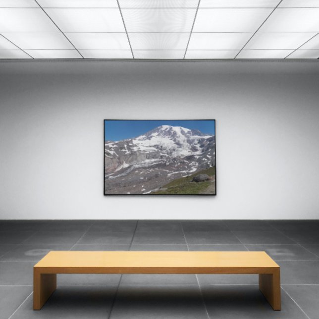 Foto Vista Glacier do Monte Rainier (In Situ Framed)