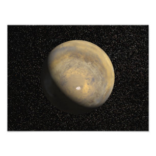 Foto Vista global de Marte