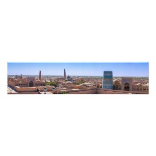 Foto Vista panorâmica de Khiva - Uzbequistão