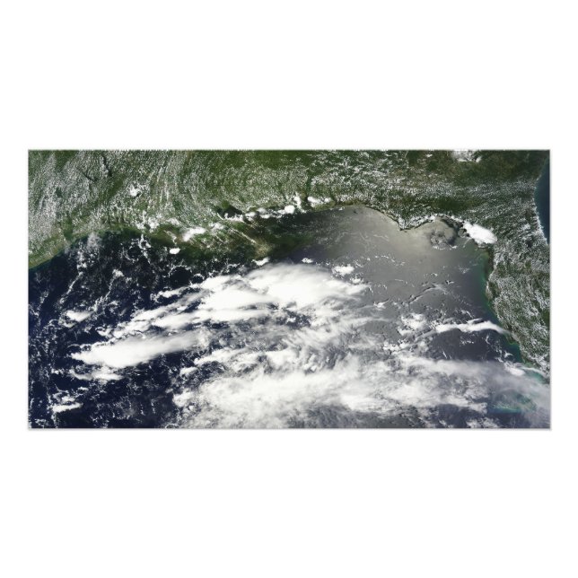 Foto Vista por satélite das fugas de óleo 2 (Frente)