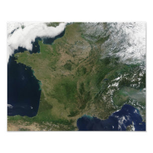 Foto Vista satélite de France
