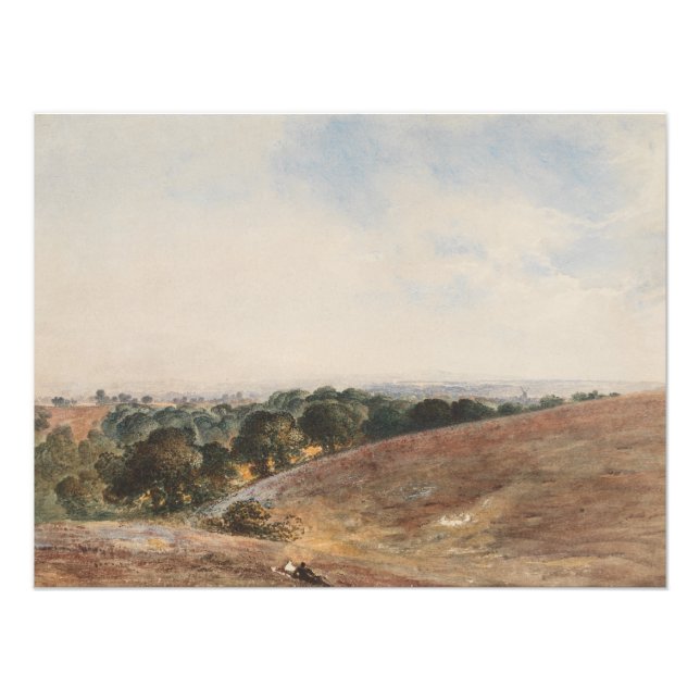 Foto Vista sobre South Downs - John Martin (Frente)