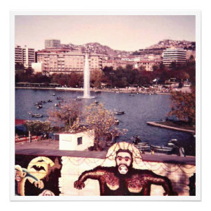 Foto Vista vintage de 1979 do Parque Genclik de Ankara