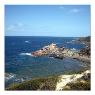 Foto Vistas costeiras da Austrália litoral e oceano,