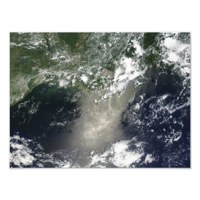 Foto Vistas por satélite de listras e fitas de óleo (Frente)
