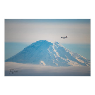 Foto Voo Delta a jato do Monte Rainier - Seattle, WA