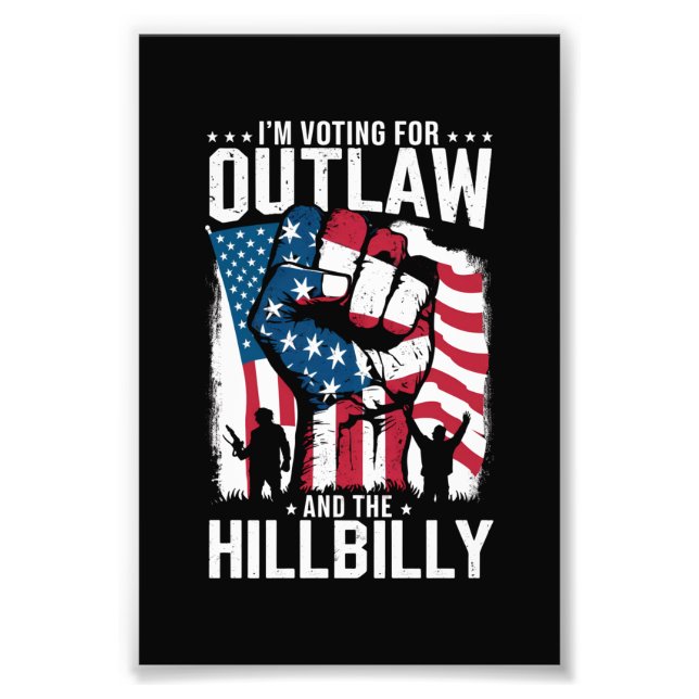 Foto Voto a favor do Outlaw e do Hillbilly 2024 (Frente)