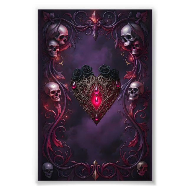 Foto Vows Beyond the Veil – Gothic Wedding Art  (Frente)